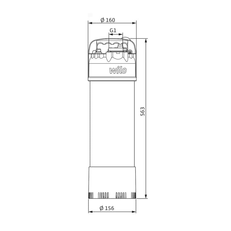 wilo_extract_first_304_size_chart.jpg Потопяема многостъпална помпа Wilo Extract FIRST 304 EM/A - 6093856
